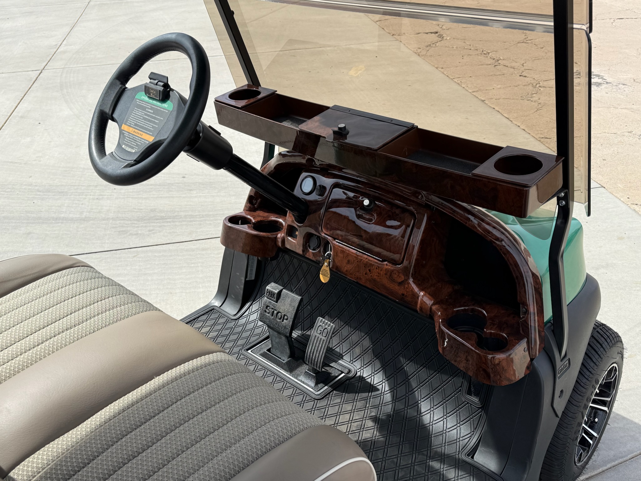 Custom dash and seats 